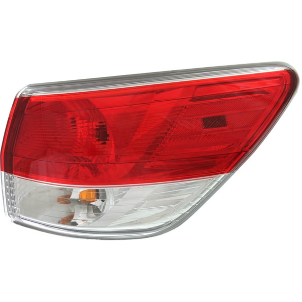 Fits 2013-2016 Nissan Pathfinder Rear Outer Tail Light Lamp Driver Left Side